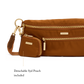 Charles Crossbody | Amber Nylon/Gold | Med