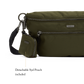 Charles Crossbody | Jade Nylon/Gunmetal | Lrg