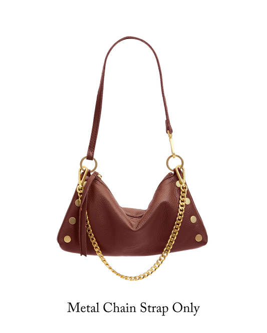 Metal Chain Shoulder Strap | Brushed Gold