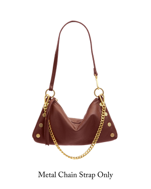 Metal Chain Shoulder Strap | Brushed Gold
