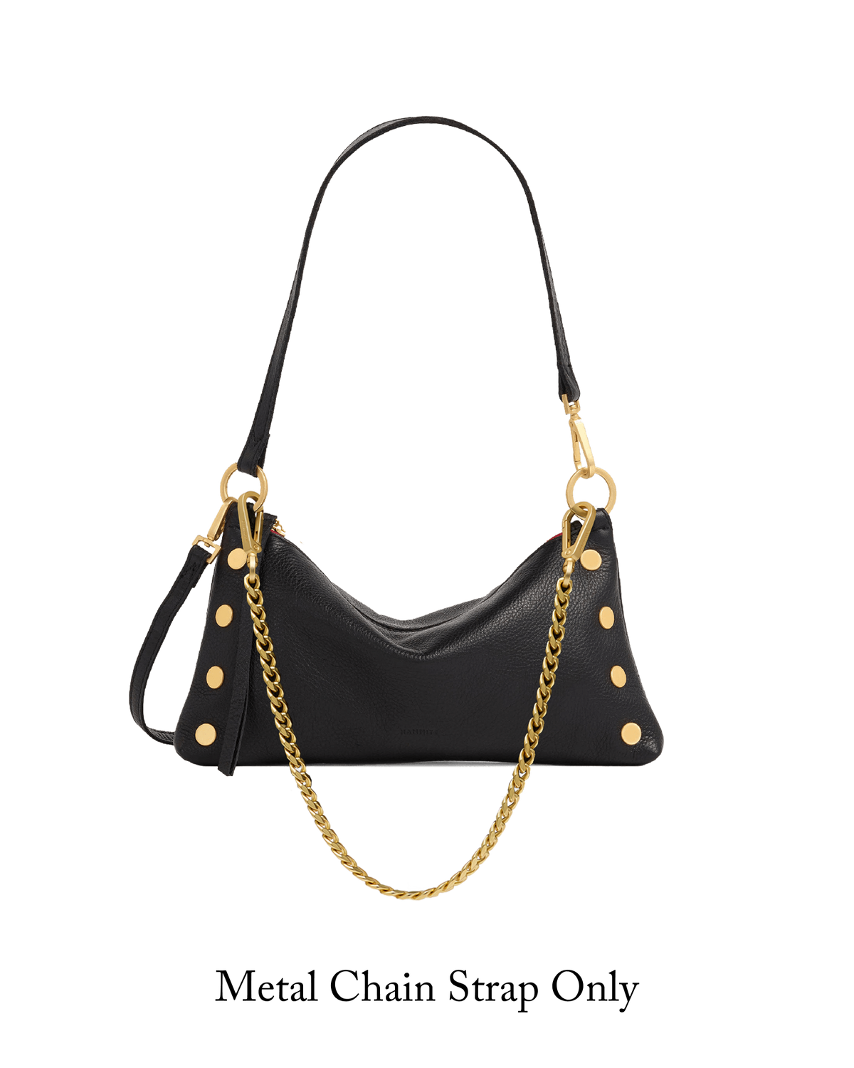 Metal Chain Shoulder Strap | Brushed Gold