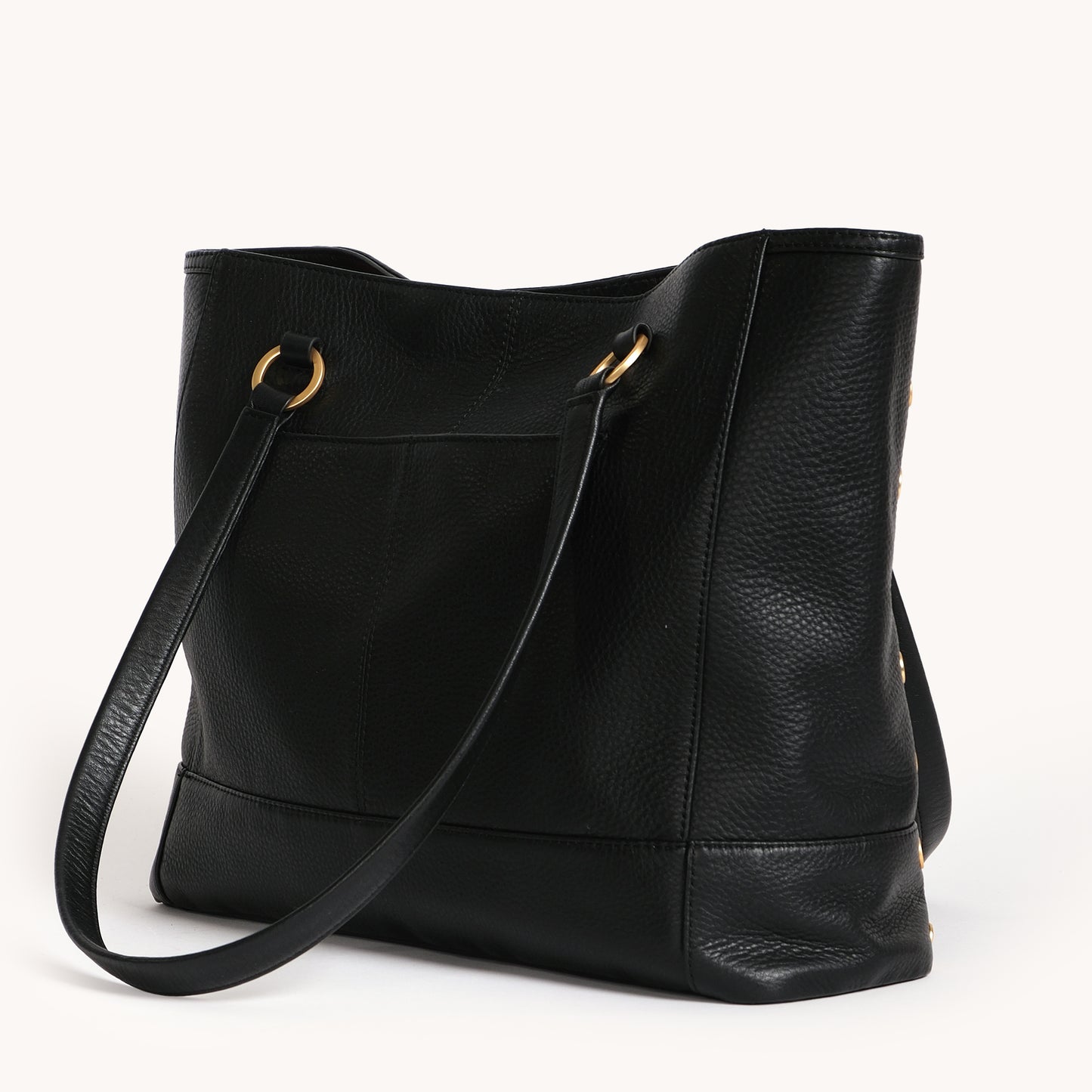 Andersen Revival-Black-BG-Back-Handles Down-View