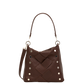 Bryant | Espresso Pebble Weave/Silver | Lrg