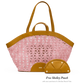 Shelley Resort Tote | Huntington Garden/Gold