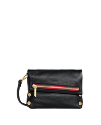 VIP | Black/Brushed Gold Red Zip | Sml