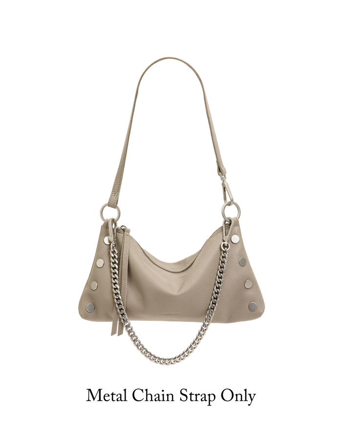 Metal Chain Shoulder Strap | Brushed Silver