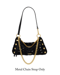 Metal Chain Shoulder Strap | Brushed Gold