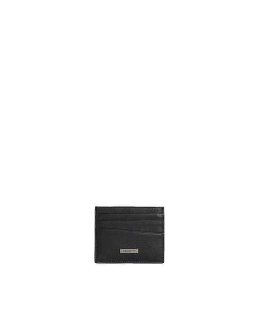 Cambria Card Case | Black/Gunmetal