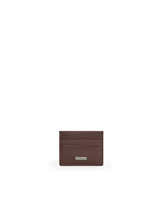 Cambria Card Case | Bourbon/Gunmetal