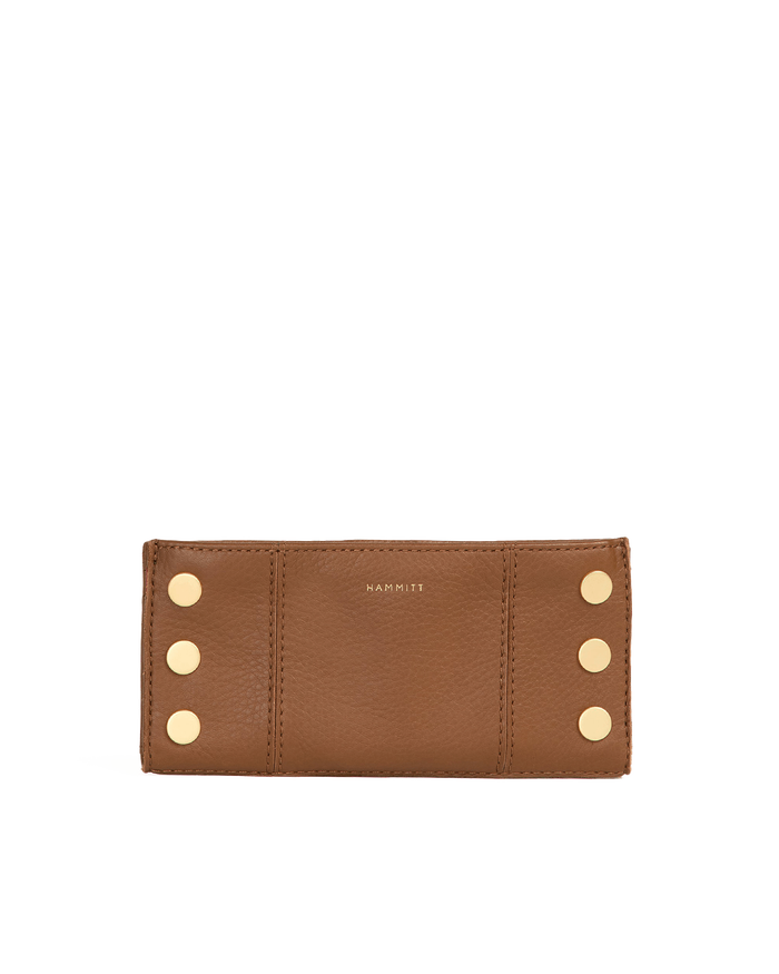 110 North | Mahogany Pebble/Brushed Gold Red Zip