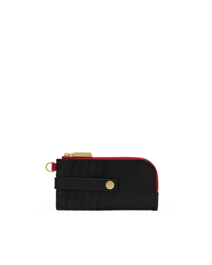 210 East | Black/Brushed Gold Red Zip