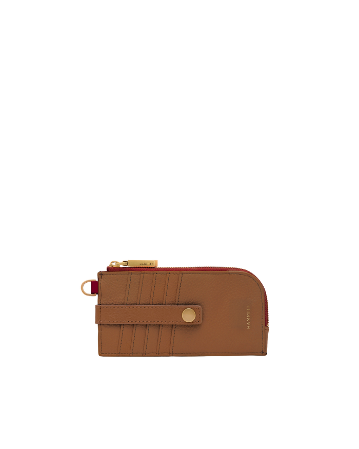 210 East | Mahogany Pebble/Brushed Gold Red Zip