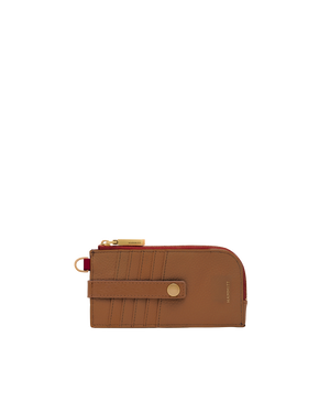 210 East | Mahogany Pebble/Brushed Gold Red Zip