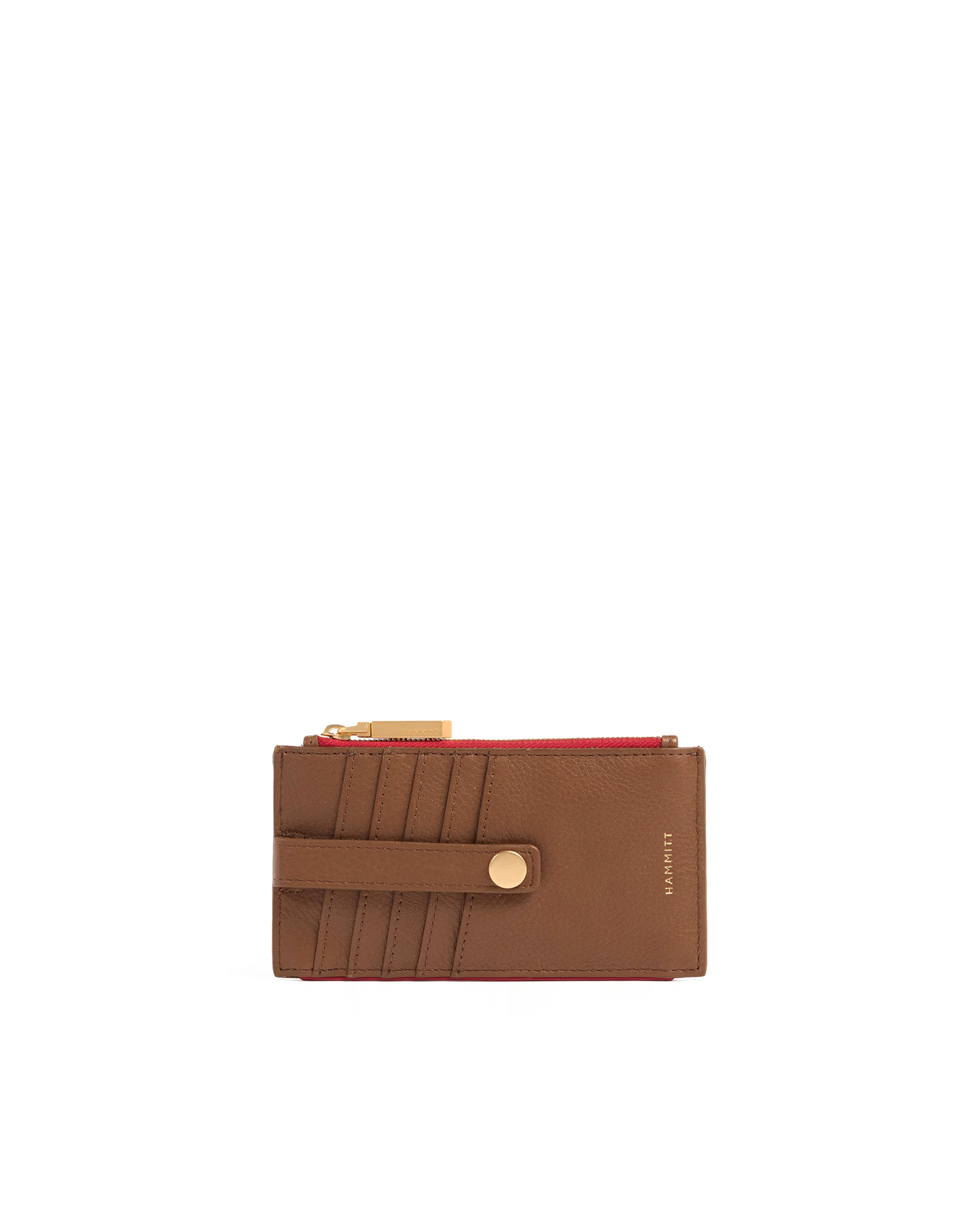 210 West | Mahogany Pebble/Brushed Gold Red Zip