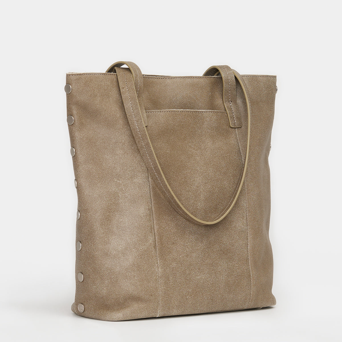 Addie Tote | Pewter/Brushed Silver