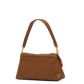 Beverly | Mahogany Pebble/Brushed Gold Red Zip | Med