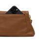 Beverly | Mahogany Pebble/Brushed Gold Red Zip | Med