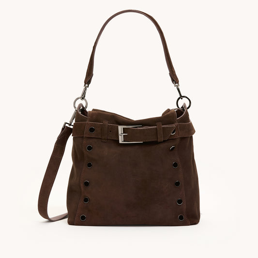 Bryant | Belted Suede/Gunmetal | Lrg