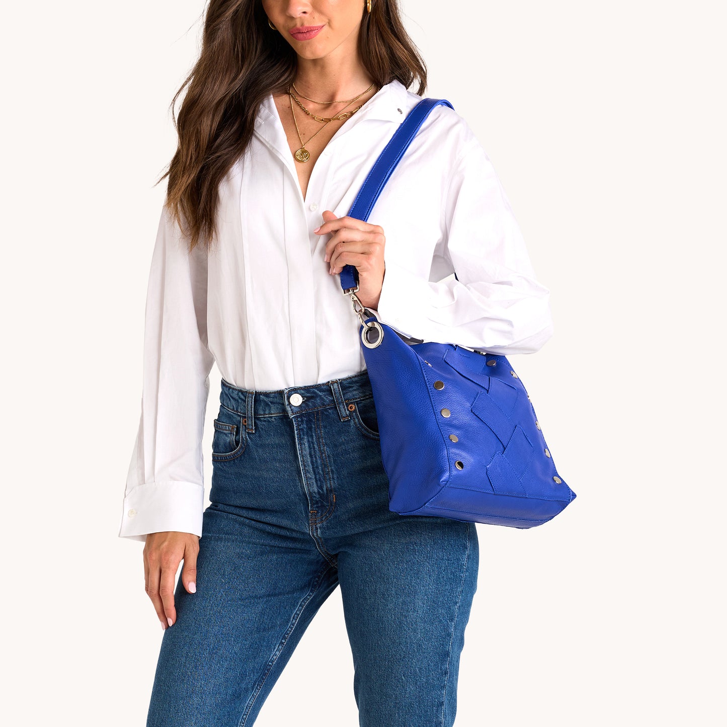 Bryant | Deep Water Weave/Silver | Lrg