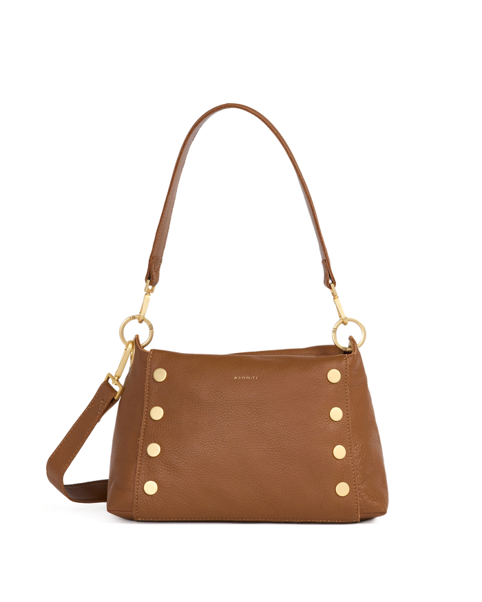 Bryant | Mahogany Pebble/Brushed Gold Red Zip | Med