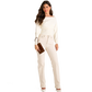 Model height is 5'9.5''