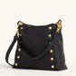 Bryant-Lrg-Black-BG-Red-Zip-Handle-Down-View