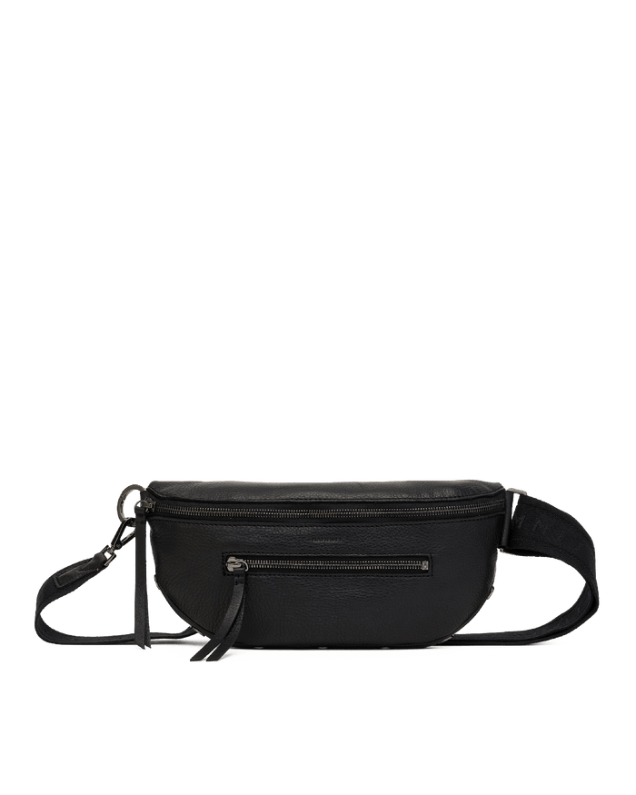 Charles Crossbody | Black/Gunmetal
