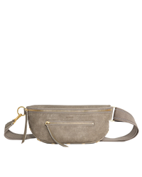Charles Crossbody | Pewter/Brushed Gold