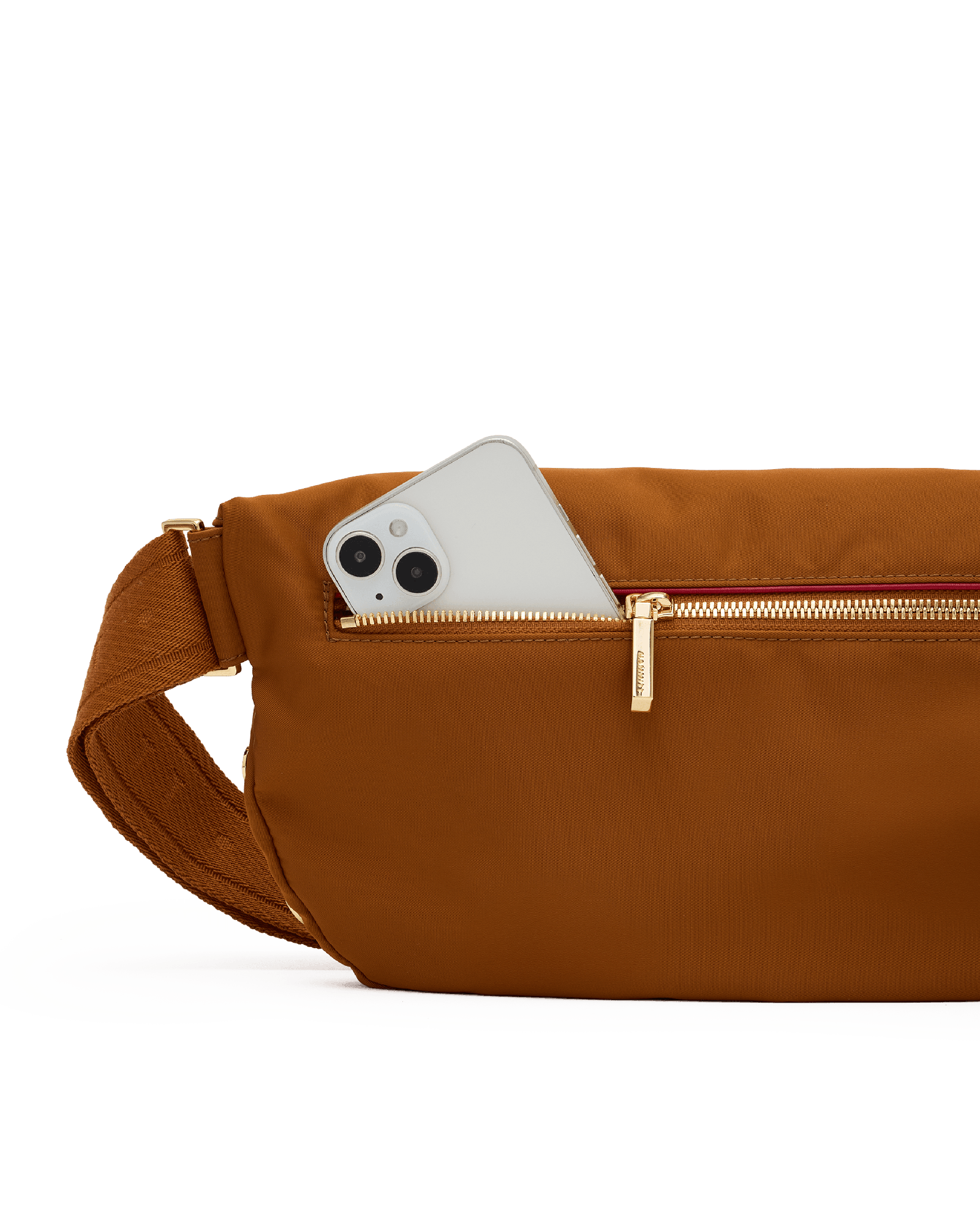 Charles-Crossbody-Lrg-Amber-Nylon-G-Back-View-Detail