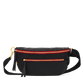 Charles-Crossbody-Lrg-Black-BG-Red-Zip-Front-View