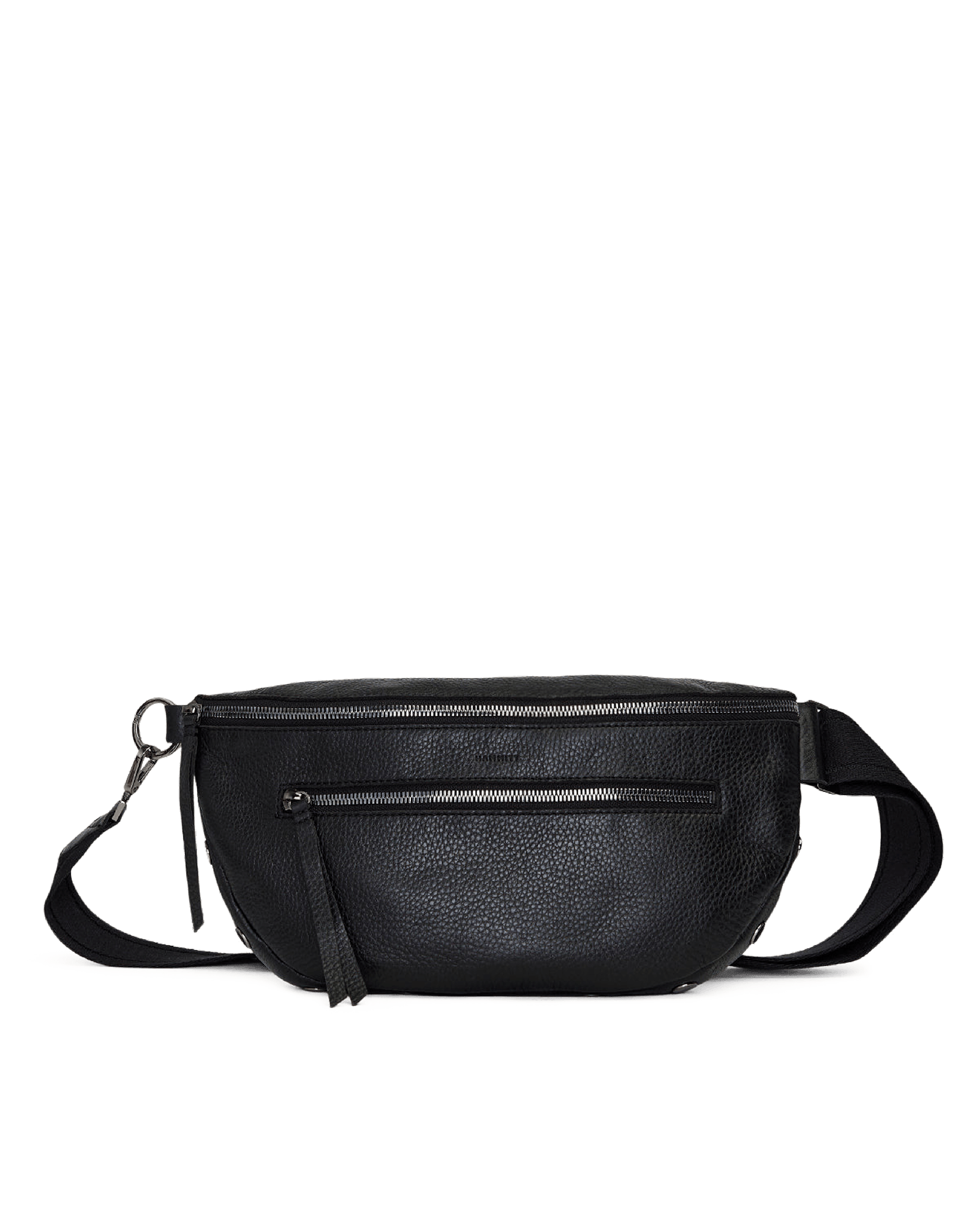 Charles Crossbody | Black/Gunmetal | Lrg