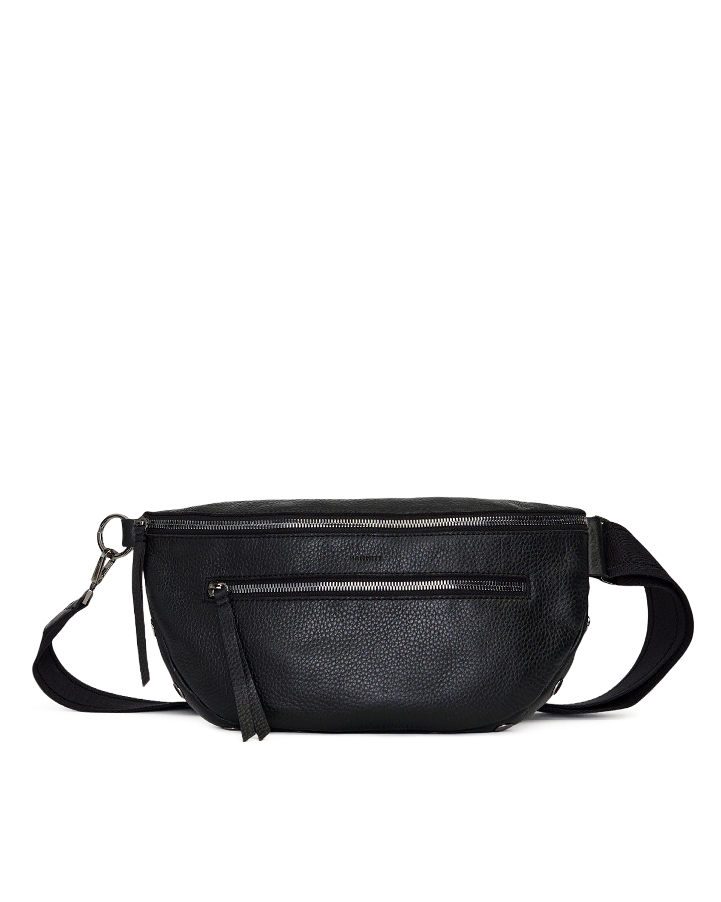 Charles Crossbody | Black/Gunmetal | Lrg