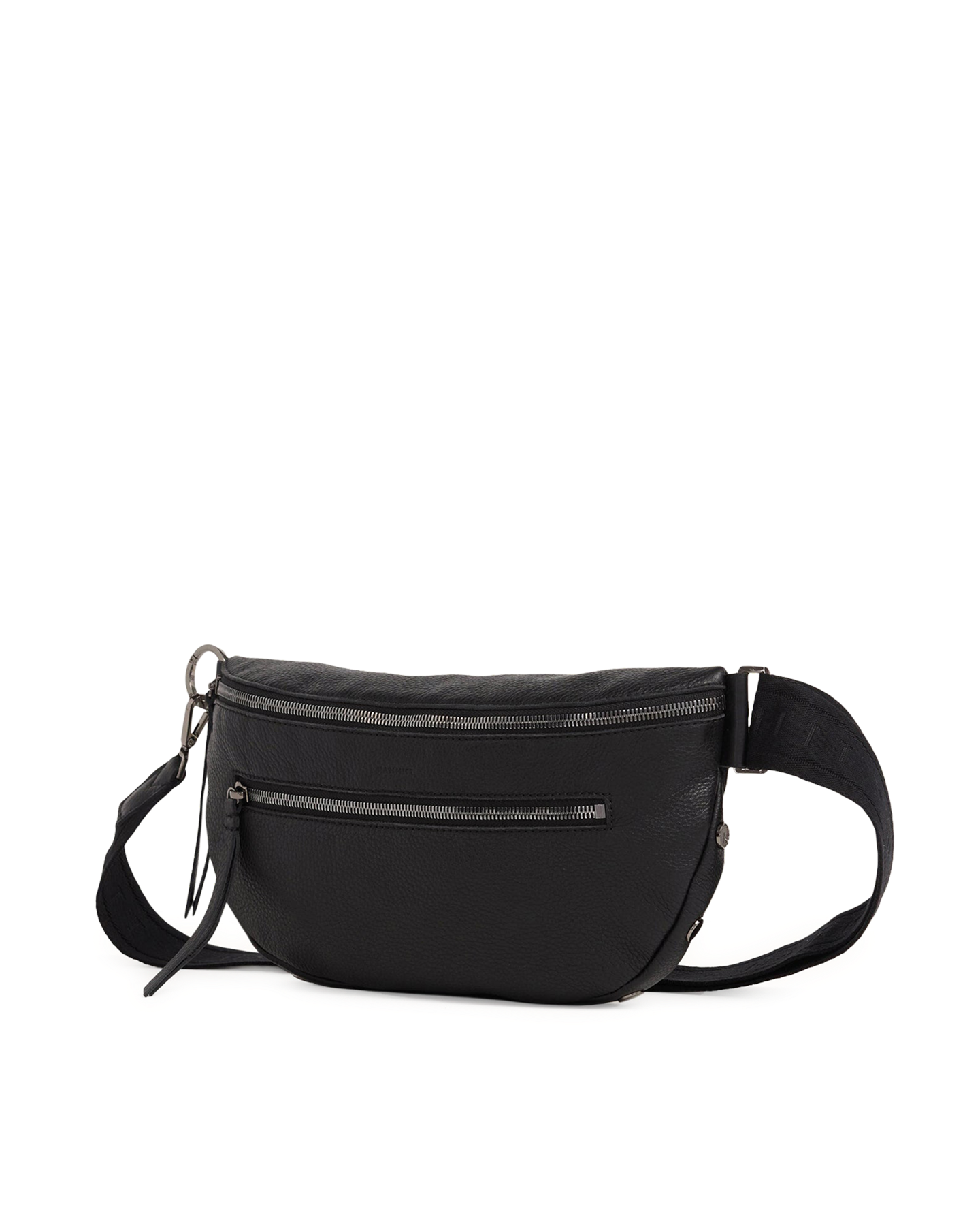 Charles Crossbody | Black/Gunmetal | Lrg