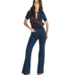Model height is 5'9.5''