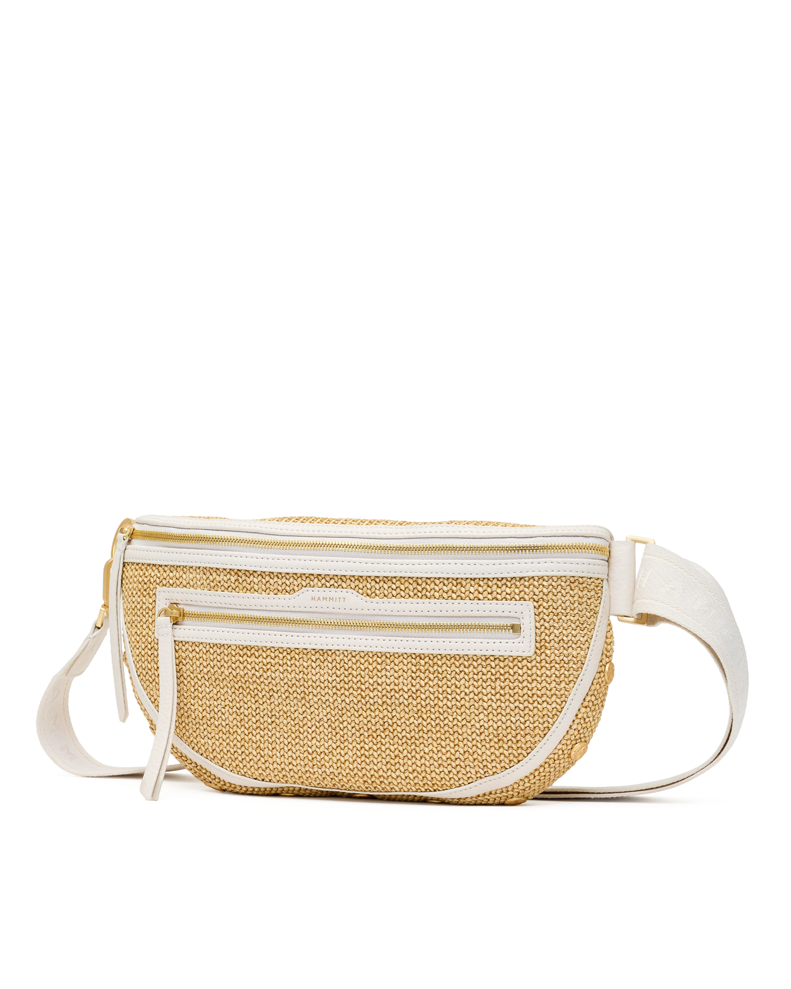 Charles-Crossbody-Lrg-Calla-Lily-White-Raffia-BGH-Front-Angle-View
