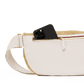 Charles Crossbody | Calla Lily White Raffia/Brushed Gold Hammered | Lrg