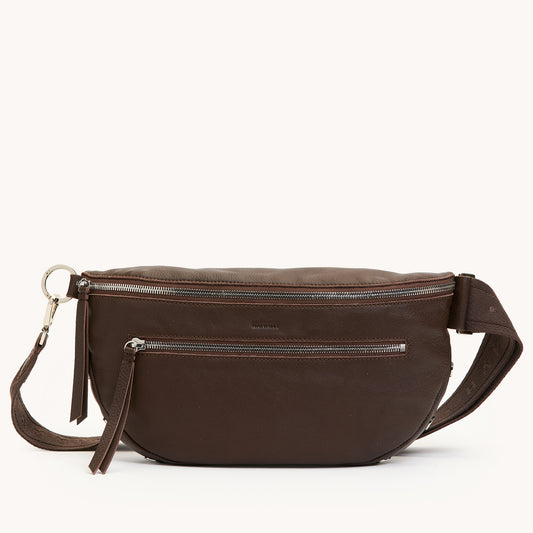 Charles-Crossbody-Lrg-Espresso-Pebble-S-Front-View