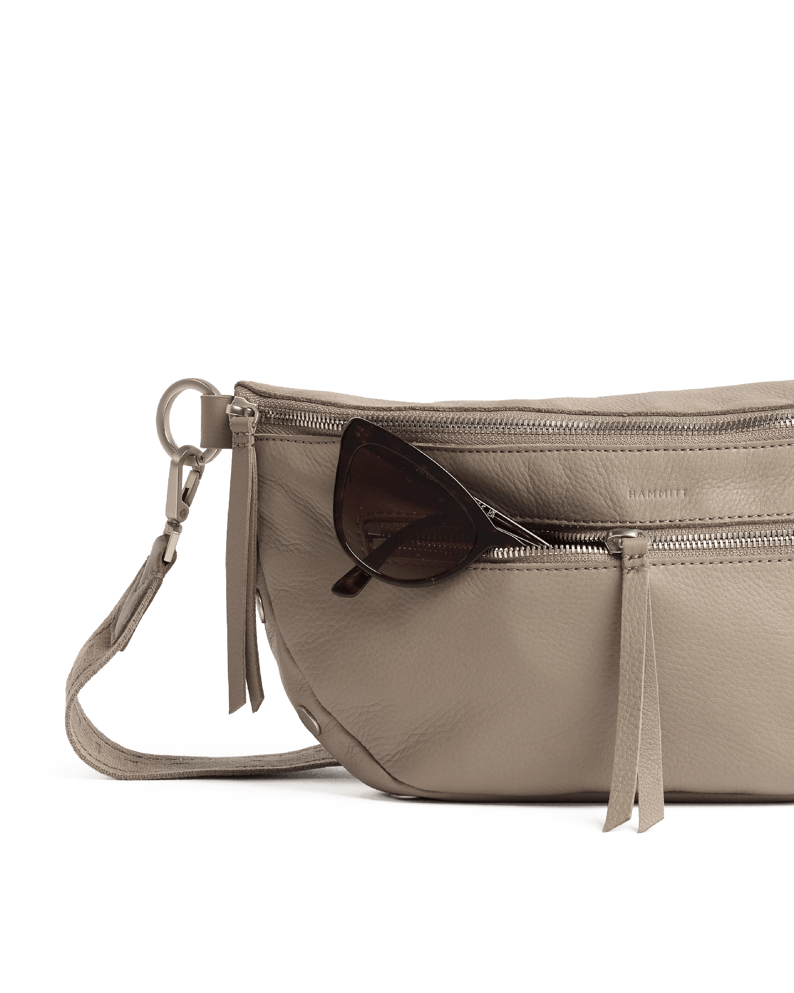 Charles-Crossbody-Lrg-Pewter-Pebble-BS-Front-View-Detail
