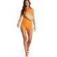 Model height is 5'9.5''