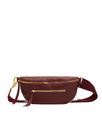 Charles Crossbody | Cherrywood Pebble/Brushed Gold | Med