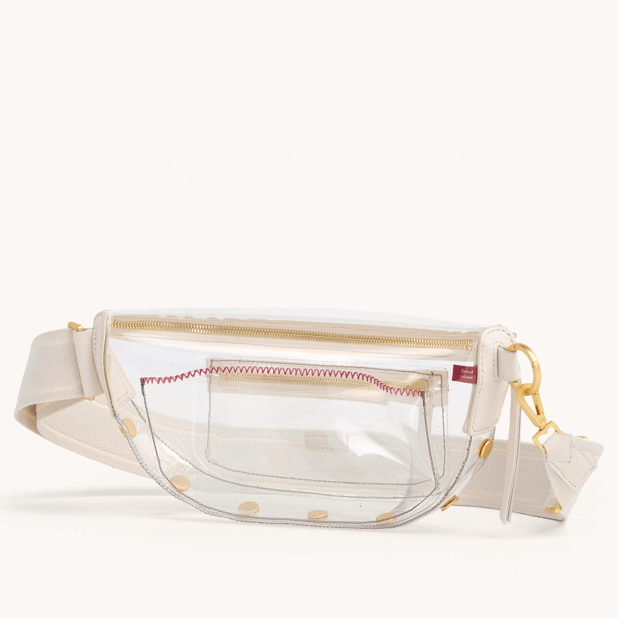 Charles Crossbody Clear Medium | Clear Crossbody Bag | HAMMITT