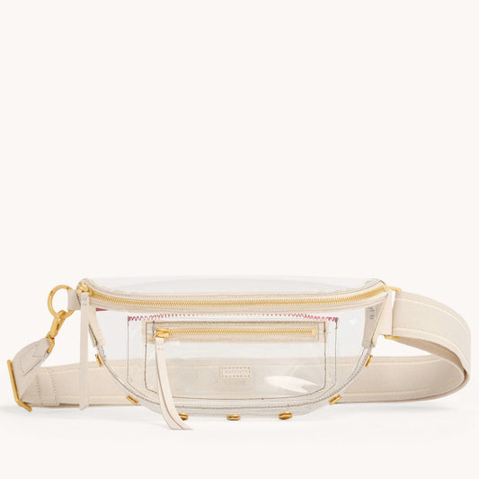Charles-Crossbody-Med-Clear-Calla-Lily-White-Front-View