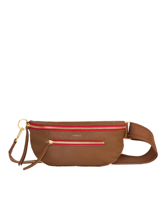 Charles-Crossbody-Med-Mahogany-Pebble-Front-View