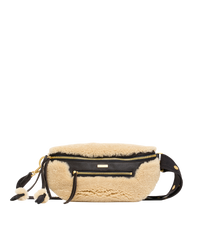 Charles Crossbody | Sundance Shearling/Brushed Gold | Med