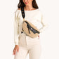 Charles Crossbody | Sundance Shearling/Brushed Gold | Med