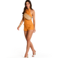 Model height is 5'9.5''