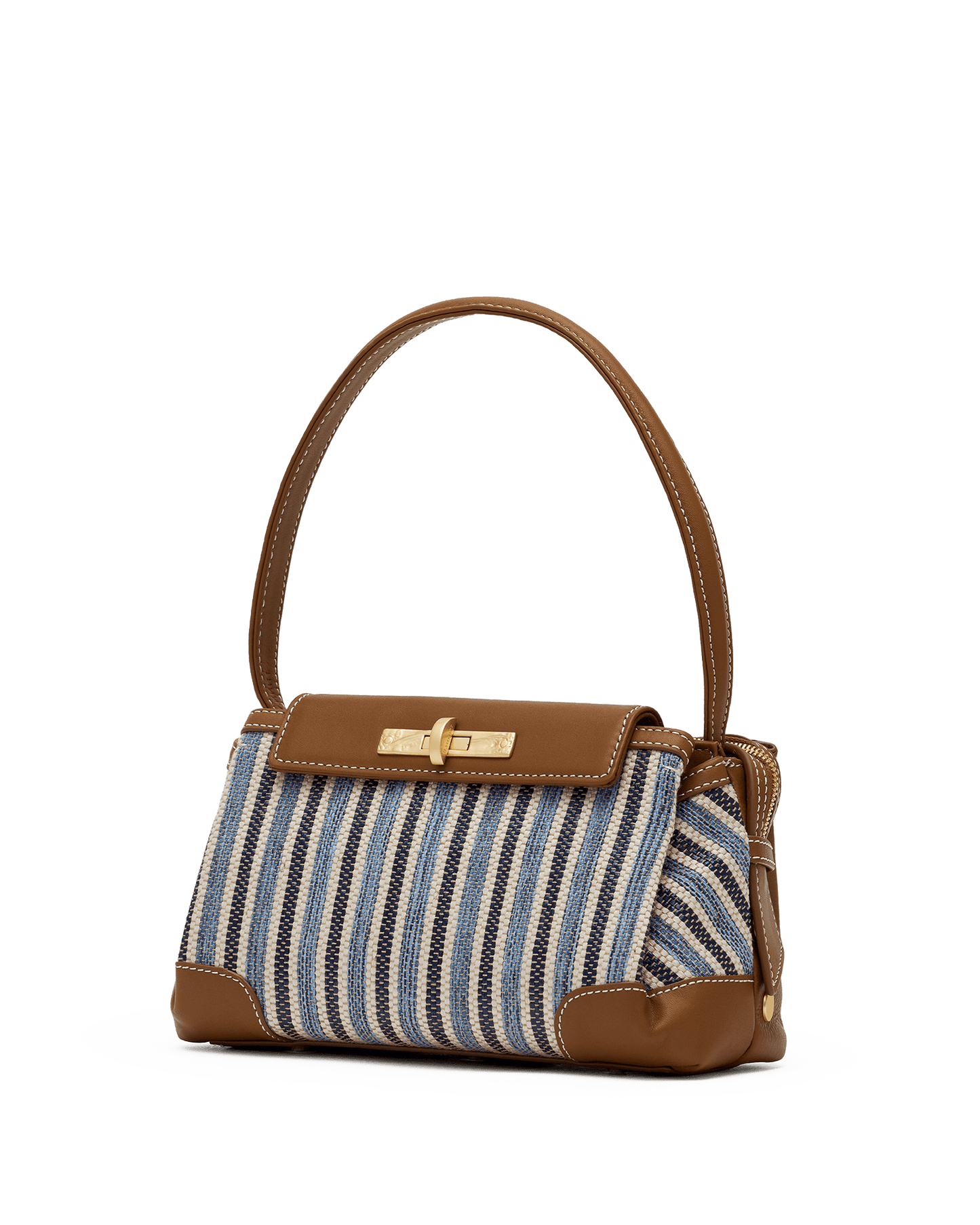 Charlotte | Cabana Blue/Brushed Gold | Med