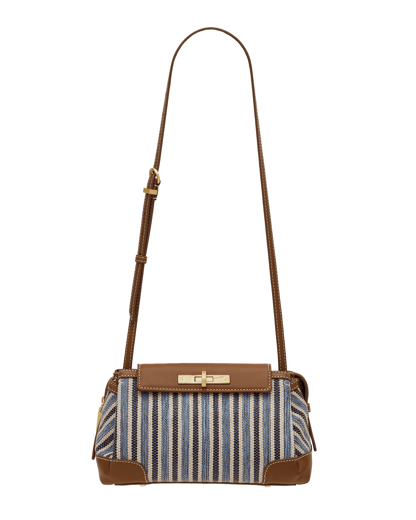 Charlotte | Cabana Blue/Brushed Gold | Sml