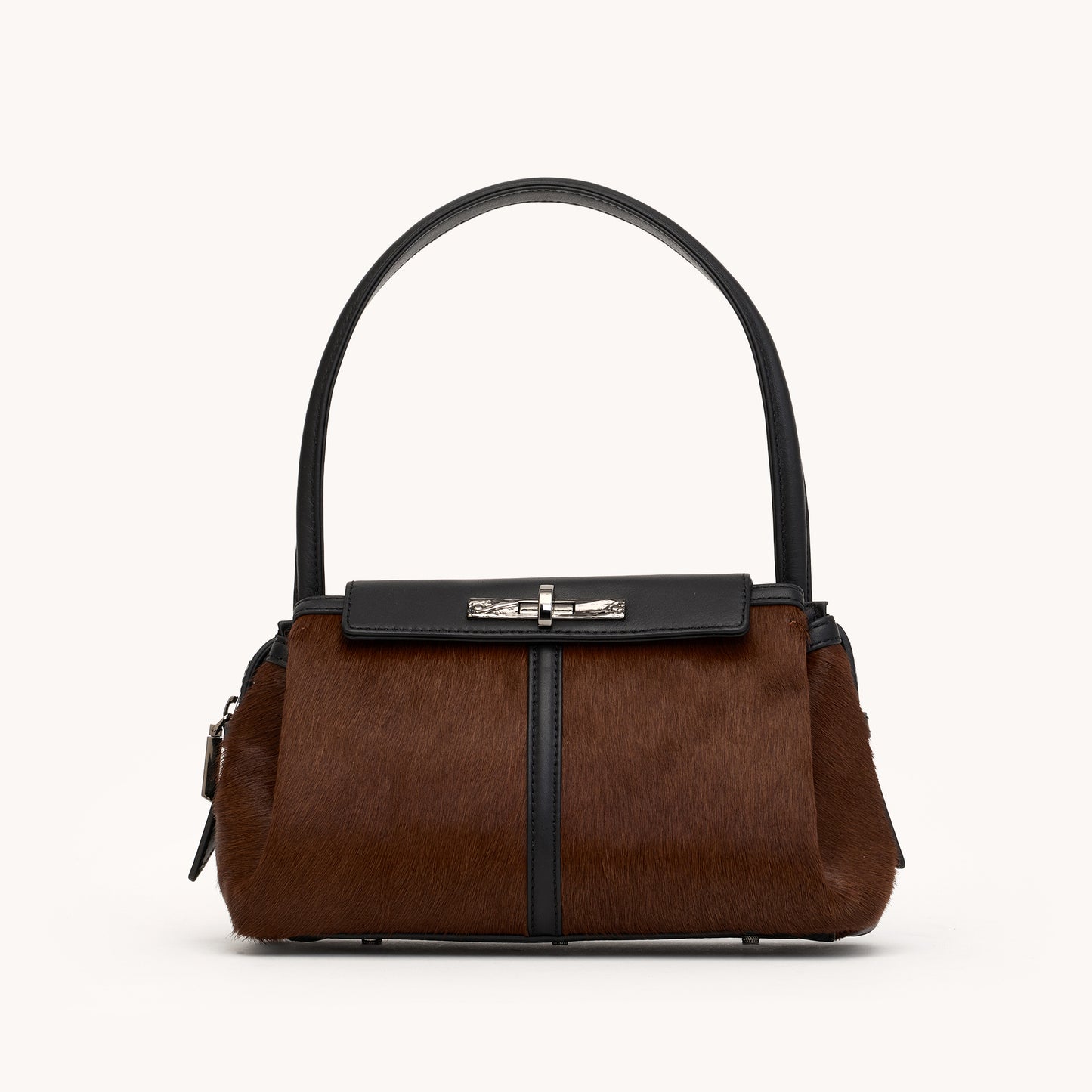 Charlotte | Calf Hair/Gunmetal | Med