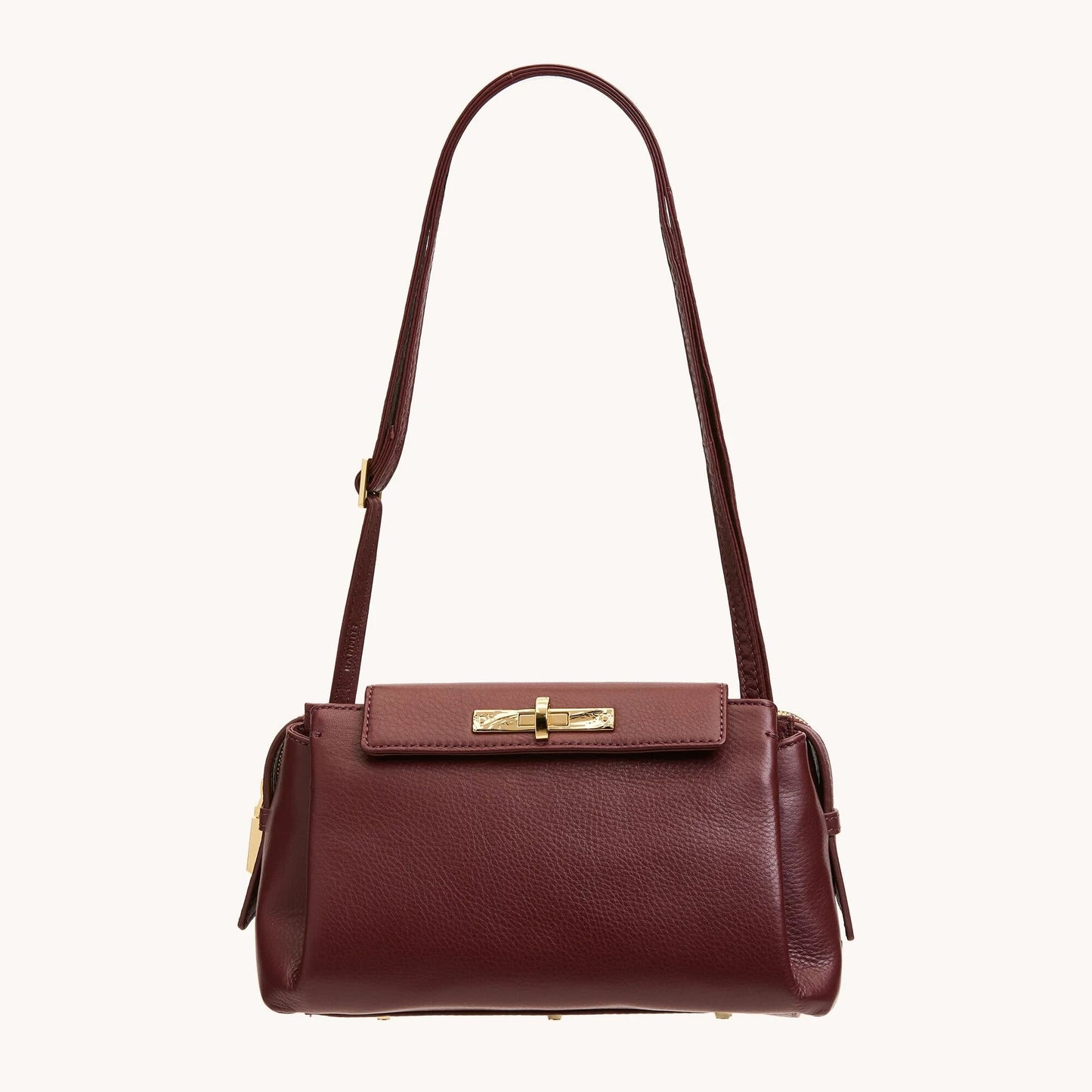 Charlotte | Cherrywood Pebble/Gold | Med